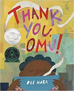 Cover of the picture book entitled Thank You, Omu!