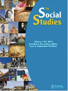 The cover image of The Social Studies journal.