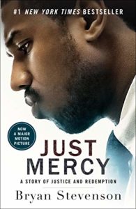 Cover image of the book Just Mercy by Bryan Stevenson