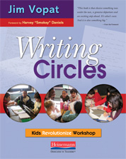 Cover image of the book Writing Circles by Jim Vopat