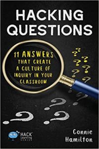 The cover image of Hacking Questions by Connie Hamilton