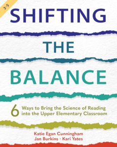 Cover image of Shifting the Balance, Grades 3-5