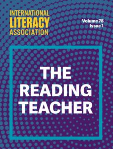 Cover image of the journal The Reading Teacher