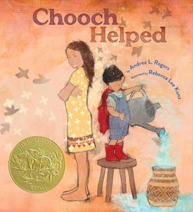 Cover image of the picture book Chooch Helped by Andrea L. Rogers