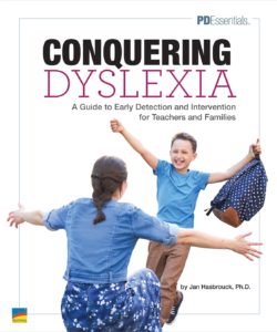 Cover image of the book Conquering Dyslexia by Jan Hasbrouck