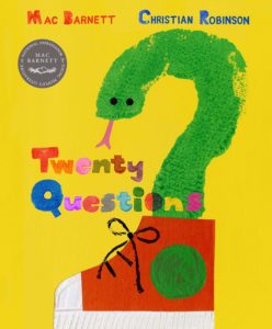Cover image of Twenty Questions by Mac Barnett