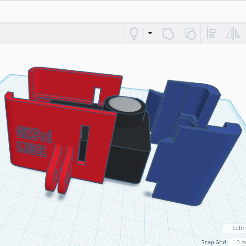 TinkerCAD modeling workbench