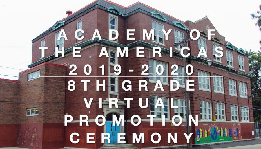 Image of The Academy of America 8th Grade Promotion flyer